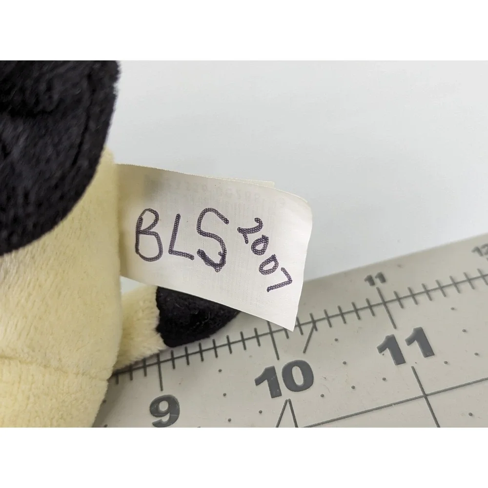 Walmart Cow Bull Plush 8 Inch Purple Bee Insect Black‎ Cream Stuffed Animal Toy